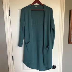 Wishlist Teal Ling Cardigan.